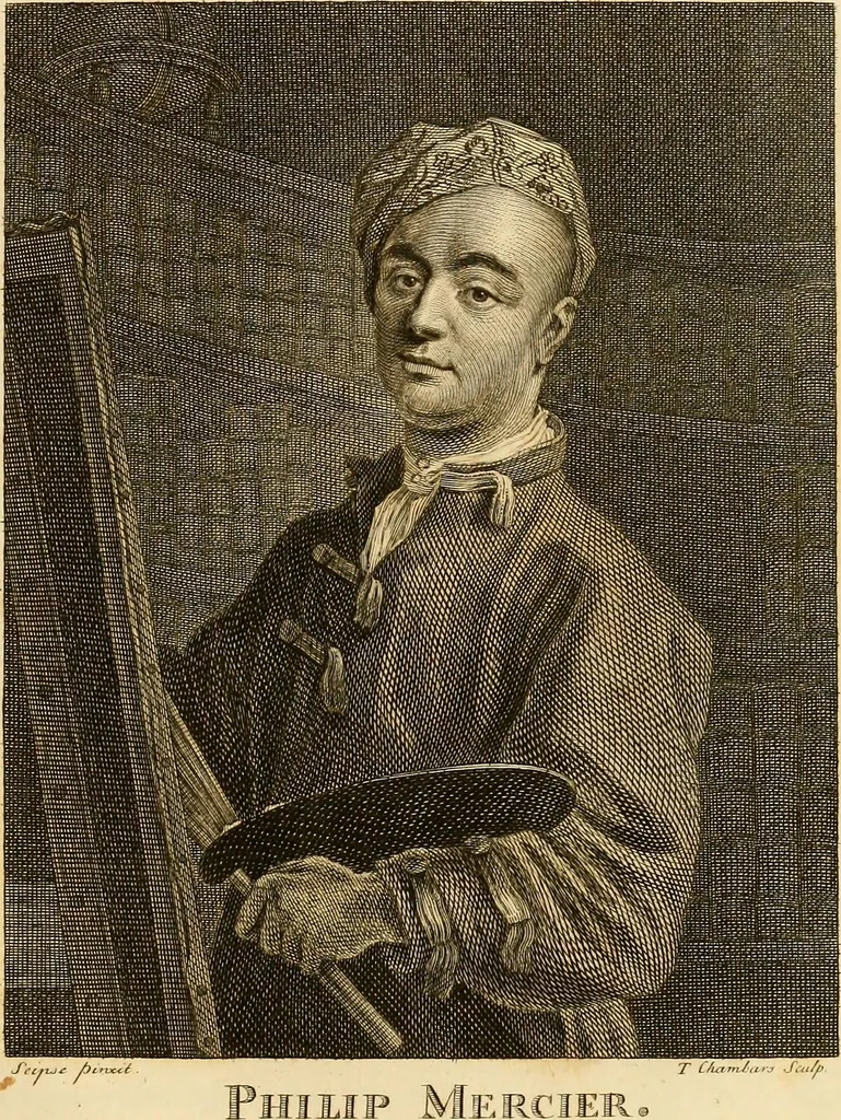 An illustration from An illustrative supplement to Pilkington's Dictionary of painters : consisting of biographical sketches, and one hundred and thirty-nine portraits, 1805, leaf 186