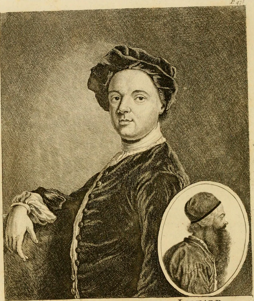 An illustration from An illustrative supplement to Pilkington's Dictionary of painters : consisting of biographical sketches, and one hundred and thirty-nine portraits, 1805, leaf 193