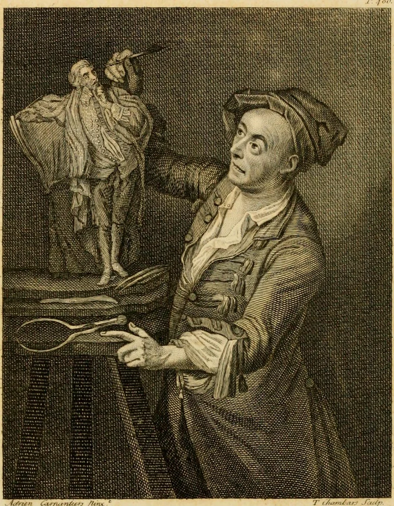 An illustration from An illustrative supplement to Pilkington's Dictionary of painters : consisting of biographical sketches, and one hundred and thirty-nine portraits, 1805, leaf 201