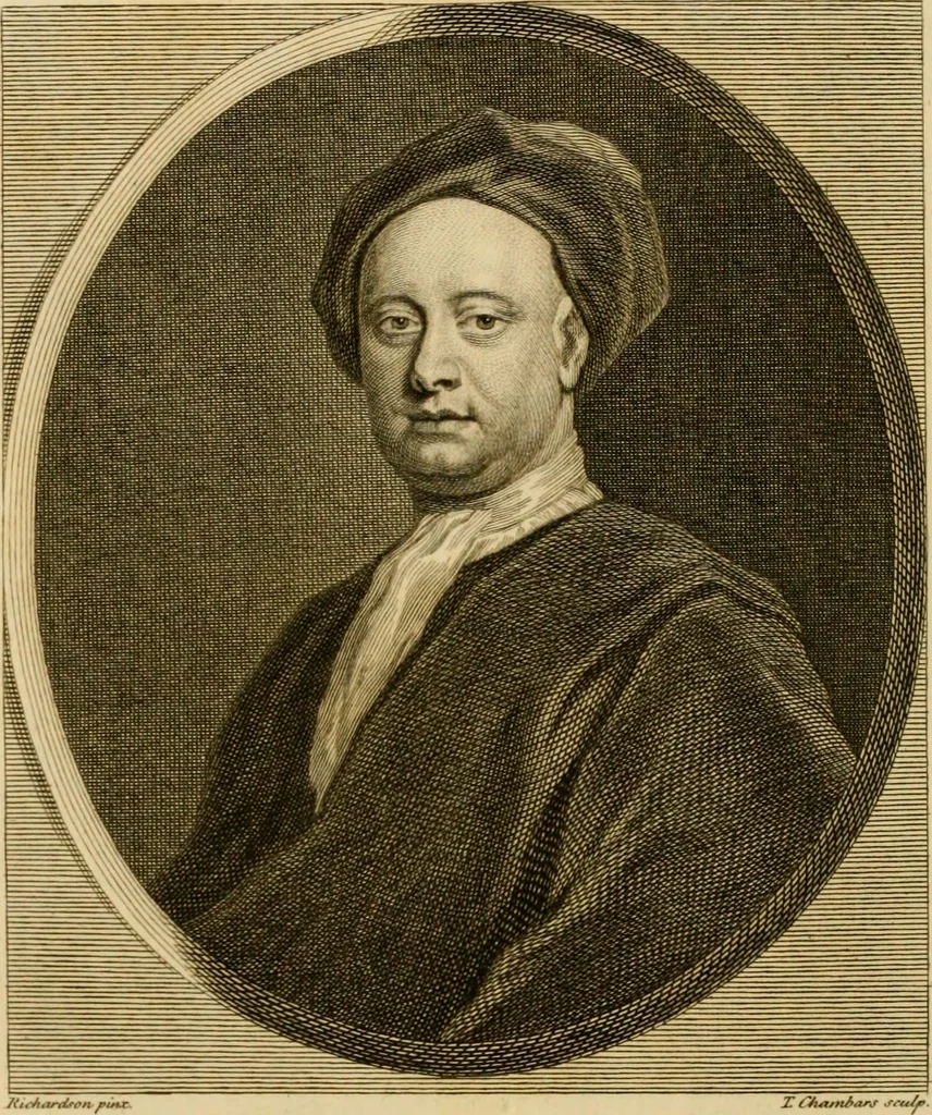 An illustration from An illustrative supplement to Pilkington's Dictionary of painters : consisting of biographical sketches, and one hundred and thirty-nine portraits, 1805, leaf 241
