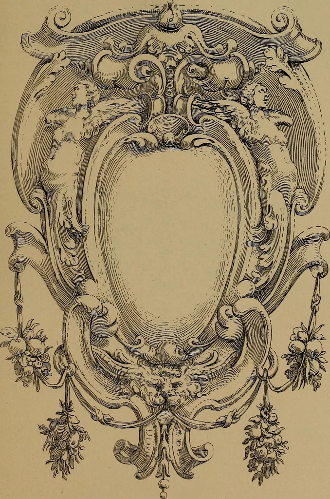 An illustration from Illustrirter Katalog der Ornamentstichsammlung des K. K. Österreich. Museums für Kunst und Industrie; Erwerbungen seit dem Jahre 1871, 1889, leaf 130