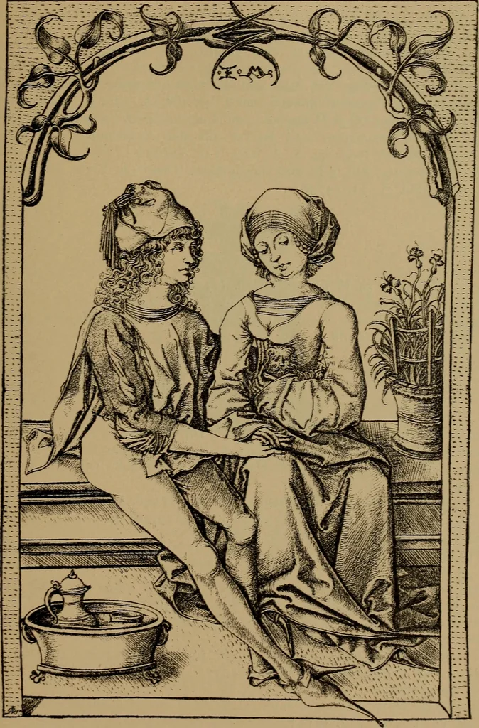 An illustration from Illustrirter Katalog der Ornamentstichsammlung des K. K. Österreich. Museums für Kunst und Industrie; Erwerbungen seit dem Jahre 1871, 1889, leaf 140