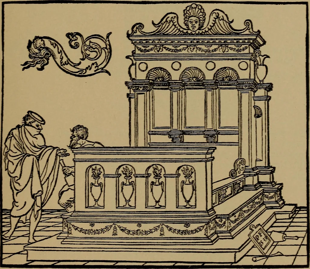 An illustration from Illustrirter Katalog der Ornamentstichsammlung des K. K. Österreich. Museums für Kunst und Industrie; Erwerbungen seit dem Jahre 1871, 1889, leaf 170