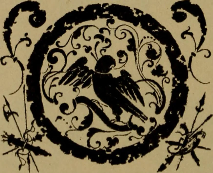An illustration from Illustrirter Katalog der Ornamentstichsammlung des K. K. Österreich. Museums für Kunst und Industrie; Erwerbungen seit dem Jahre 1871, 1889, leaf 191