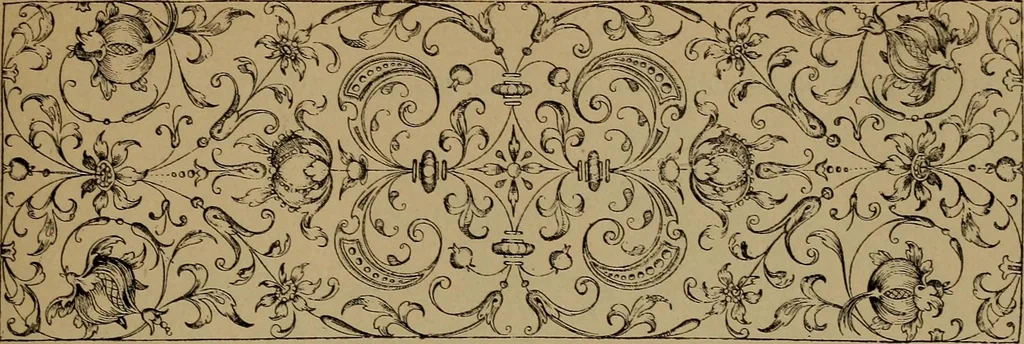 An illustration from Illustrirter Katalog der Ornamentstichsammlung des K. K. Österreich. Museums für Kunst und Industrie; Erwerbungen seit dem Jahre 1871, 1889, leaf 192
