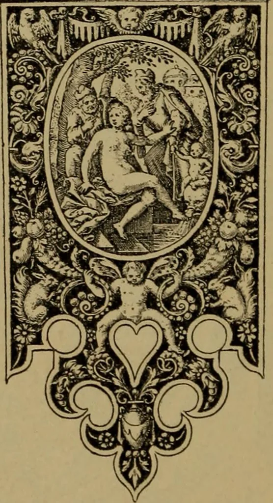 An illustration from Illustrirter Katalog der Ornamentstichsammlung des K. K. Österreich. Museums für Kunst und Industrie; Erwerbungen seit dem Jahre 1871, 1889, leaf 211