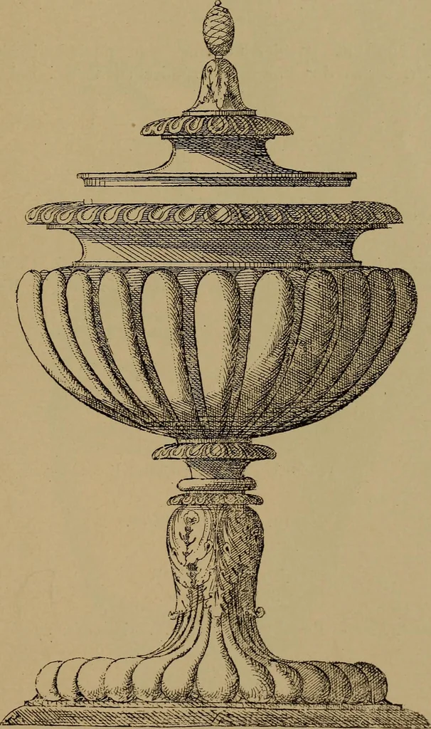 An illustration from Illustrirter Katalog der Ornamentstichsammlung des K. K. Österreich. Museums für Kunst und Industrie; Erwerbungen seit dem Jahre 1871, 1889, leaf 224