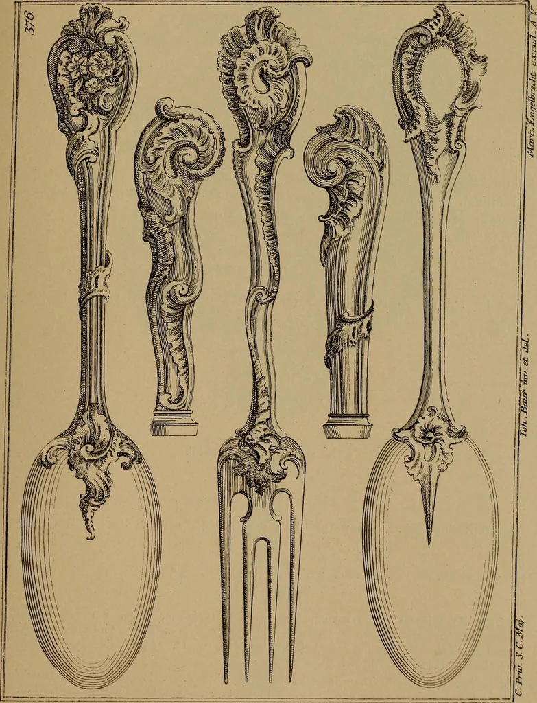 An illustration from Illustrirter Katalog der Ornamentstichsammlung des K. K. Österreich. Museums für Kunst und Industrie; Erwerbungen seit dem Jahre 1871, 1889, leaf 228
