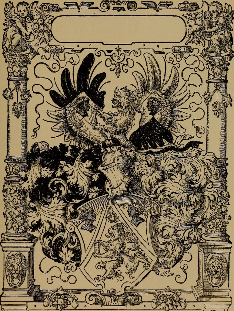 An illustration from Illustrirter Katalog der Ornamentstichsammlung des K. K. Österreich. Museums für Kunst und Industrie; Erwerbungen seit dem Jahre 1871, 1889, leaf 234