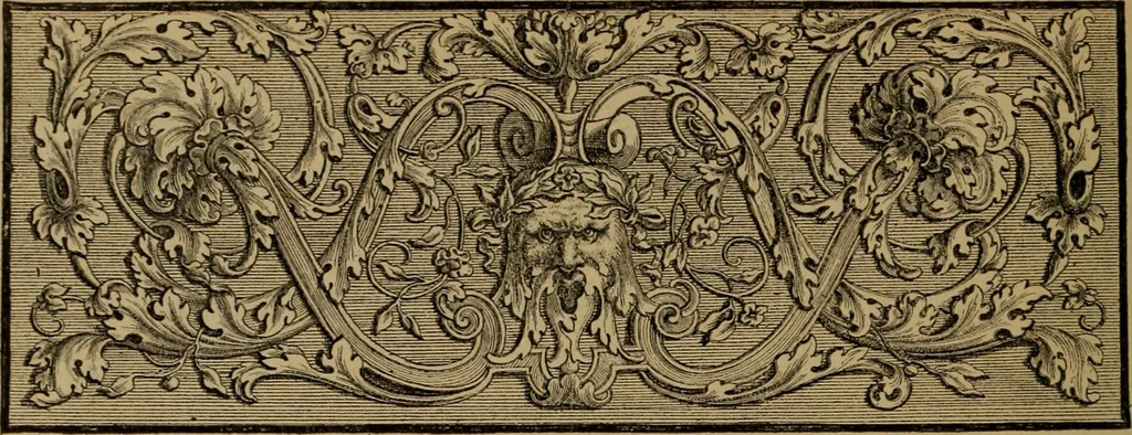 An illustration from Illustrirter Katalog der Ornamentstichsammlung des K. K. Österreich. Museums für Kunst und Industrie; Erwerbungen seit dem Jahre 1871, 1889, leaf 271