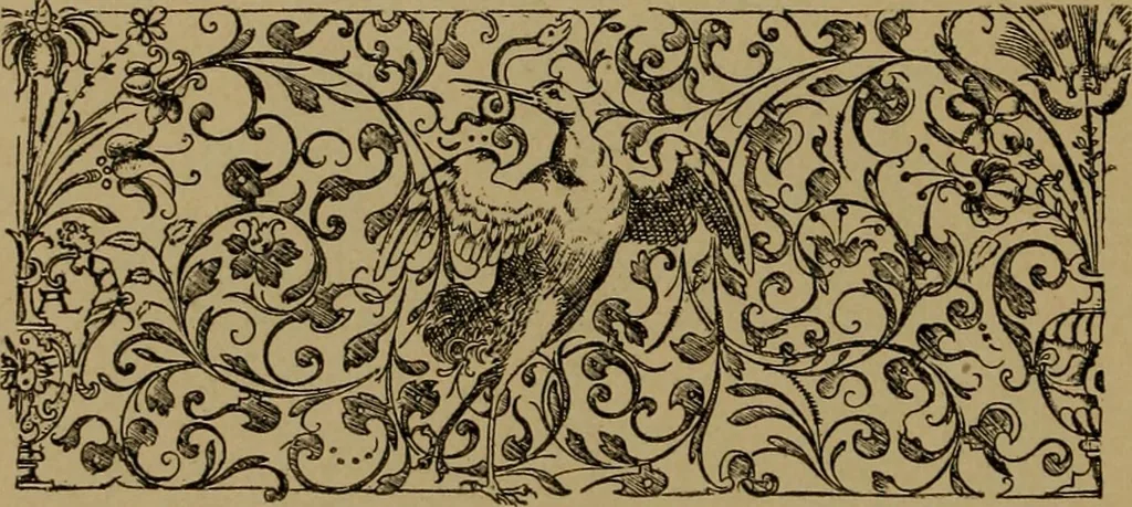 An illustration from Illustrirter Katalog der Ornamentstichsammlung des K. K. Österreich. Museums für Kunst und Industrie; Erwerbungen seit dem Jahre 1871, 1889, leaf 29