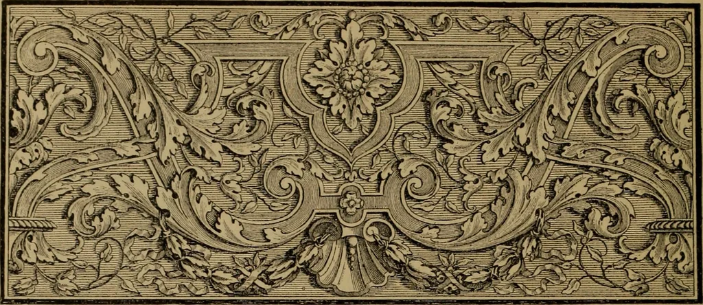 An illustration from Illustrirter Katalog der Ornamentstichsammlung des K. K. Österreich. Museums für Kunst und Industrie; Erwerbungen seit dem Jahre 1871, 1889, leaf 293