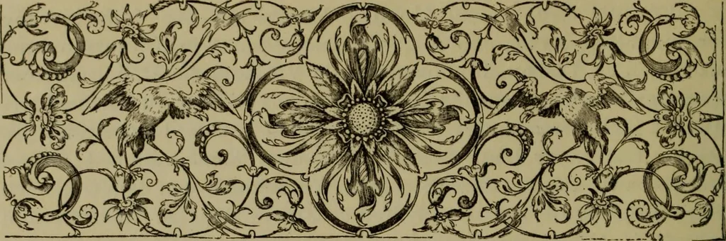 An illustration from Illustrirter Katalog der Ornamentstichsammlung des K. K. Österreich. Museums für Kunst und Industrie; Erwerbungen seit dem Jahre 1871, 1889, leaf 305