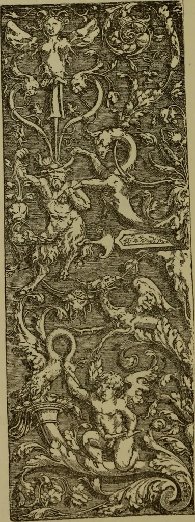 An illustration from Illustrirter Katalog der Ornamentstichsammlung des K. K. Österreich. Museums für Kunst und Industrie; Erwerbungen seit dem Jahre 1871, 1889, leaf 319