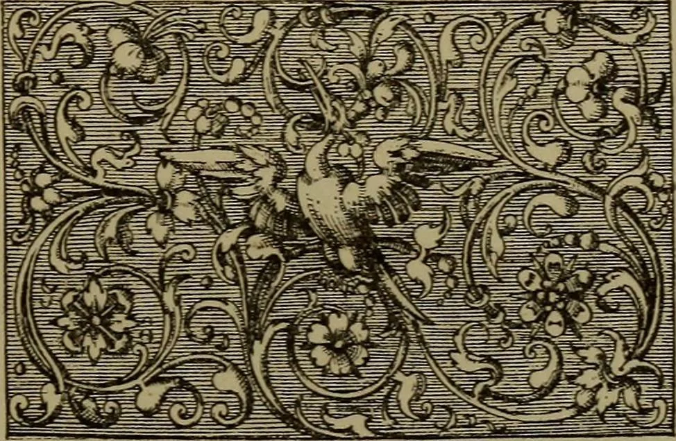 An illustration from Illustrirter Katalog der Ornamentstichsammlung des K. K. Österreich. Museums für Kunst und Industrie; Erwerbungen seit dem Jahre 1871, 1889, leaf 328