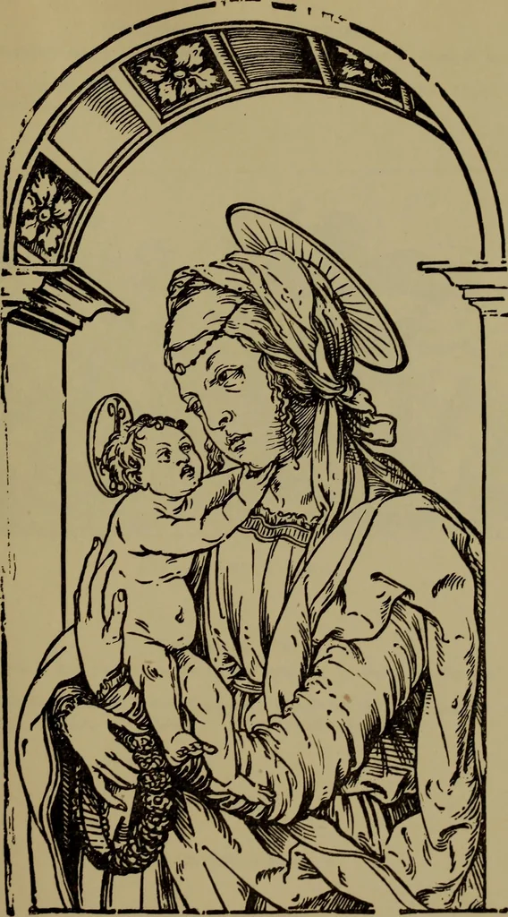 An illustration from Illustrirter Katalog der Ornamentstichsammlung des K. K. Österreich. Museums für Kunst und Industrie; Erwerbungen seit dem Jahre 1871, 1889, leaf 370