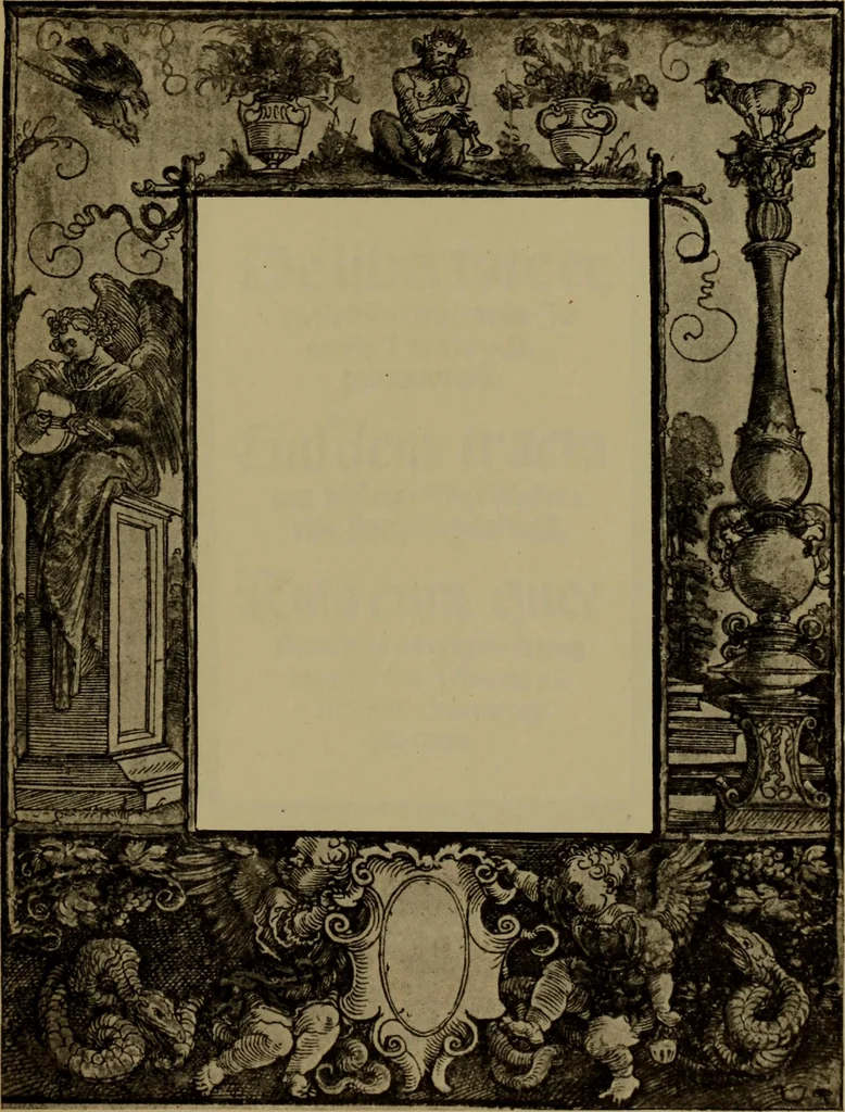 An illustration from Illustrirter Katalog der Ornamentstichsammlung des K. K. Österreich. Museums für Kunst und Industrie; Erwerbungen seit dem Jahre 1871, 1889, leaf 384