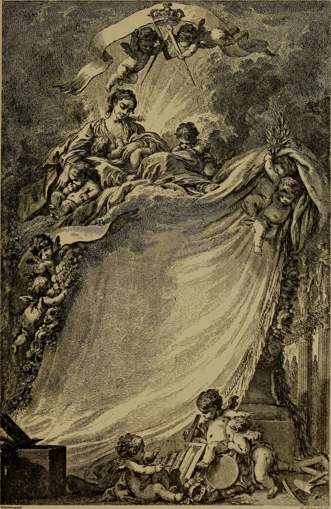 An illustration from Illustrirter Katalog der Ornamentstichsammlung des K. K. Österreich. Museums für Kunst und Industrie; Erwerbungen seit dem Jahre 1871, 1889, leaf 392
