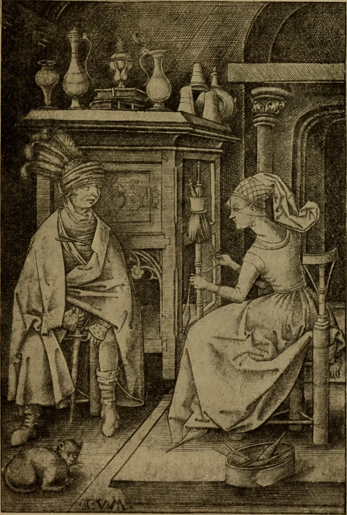 An illustration from Illustrirter Katalog der Ornamentstichsammlung des K. K. Österreich. Museums für Kunst und Industrie; Erwerbungen seit dem Jahre 1871, 1889, leaf 396