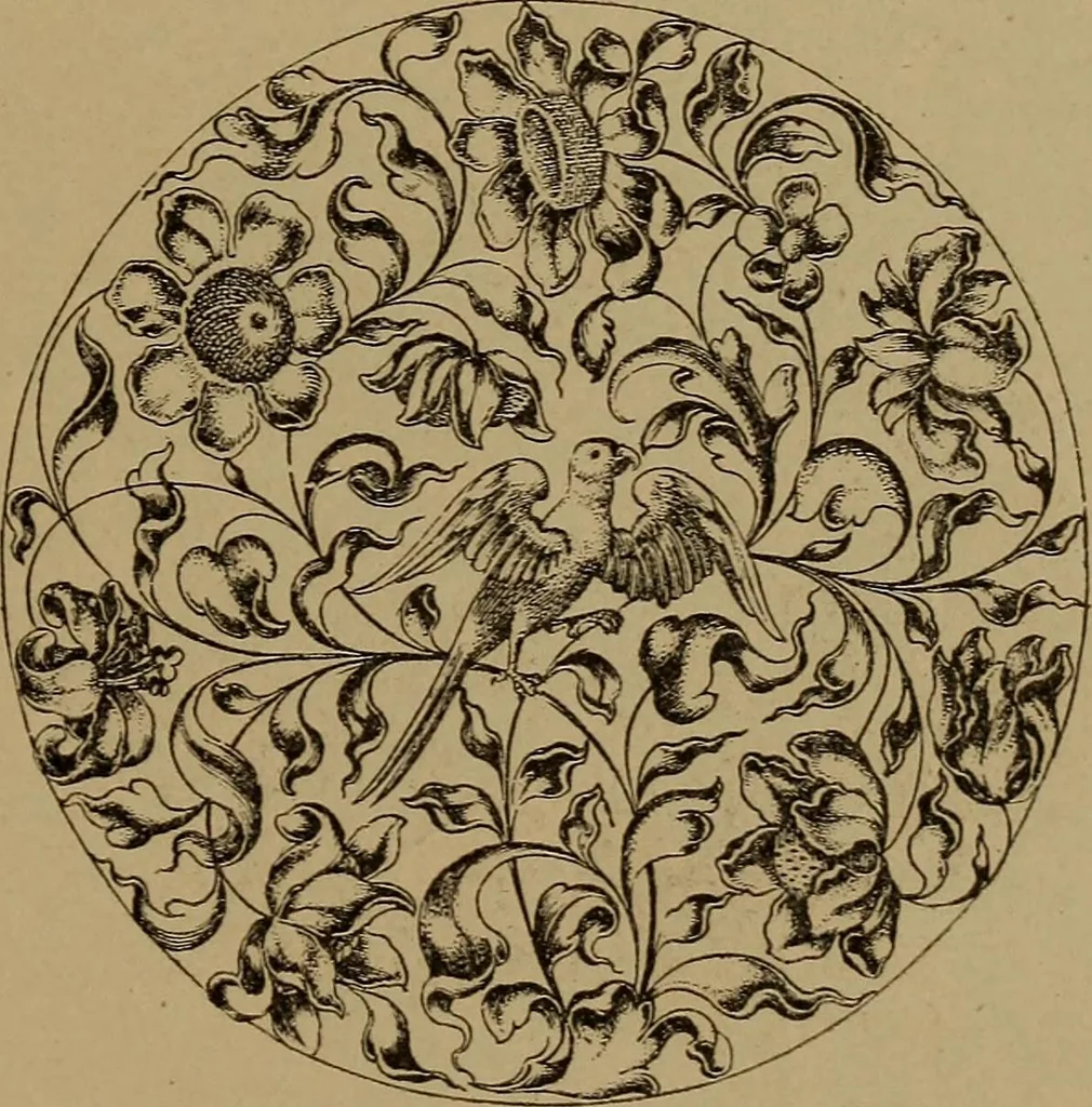 An illustration from Illustrirter Katalog der Ornamentstichsammlung des K. K. Österreich. Museums für Kunst und Industrie; Erwerbungen seit dem Jahre 1871, 1889, leaf 40