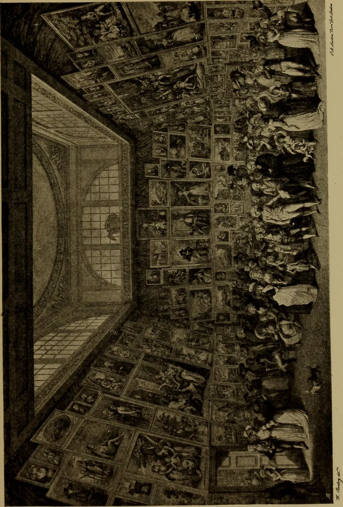 An illustration from Illustrirter Katalog der Ornamentstichsammlung des K. K. Österreich. Museums für Kunst und Industrie; Erwerbungen seit dem Jahre 1871, 1889, leaf 402
