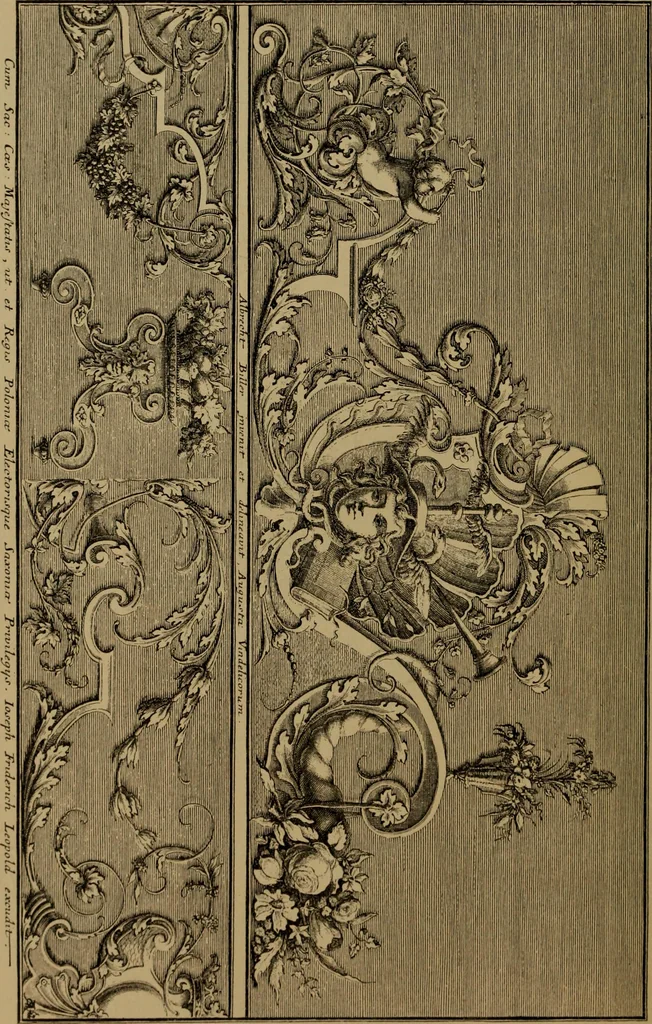 An illustration from Illustrirter Katalog der Ornamentstichsammlung des K. K. Österreich. Museums für Kunst und Industrie; Erwerbungen seit dem Jahre 1871, 1889, leaf 41