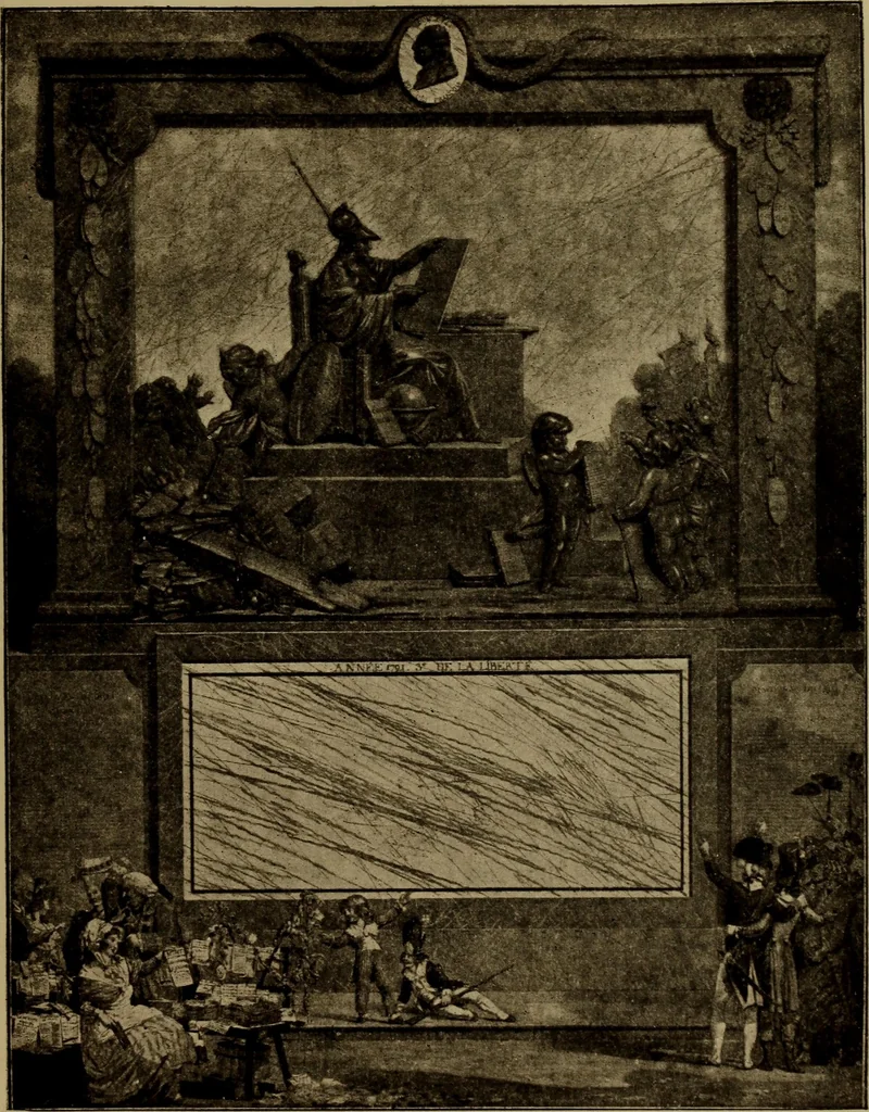 An illustration from Illustrirter Katalog der Ornamentstichsammlung des K. K. Österreich. Museums für Kunst und Industrie; Erwerbungen seit dem Jahre 1871, 1889, leaf 424