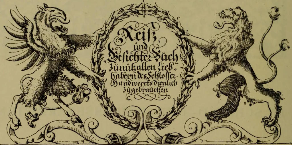 An illustration from Illustrirter Katalog der Ornamentstichsammlung des K. K. Österreich. Museums für Kunst und Industrie; Erwerbungen seit dem Jahre 1871, 1889, leaf 463