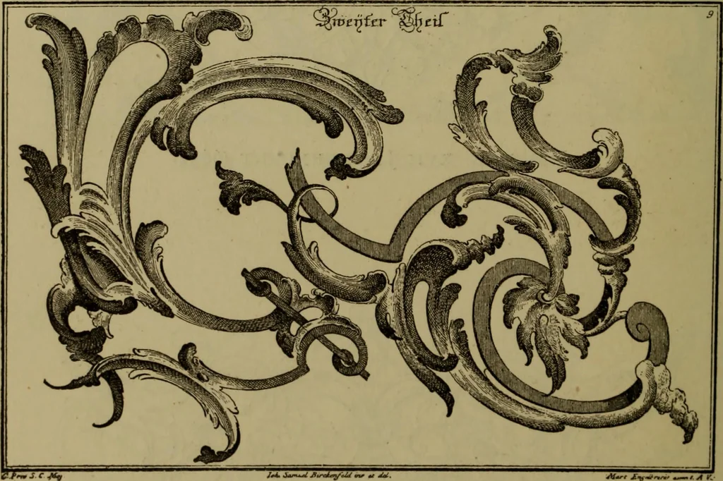An illustration from Illustrirter Katalog der Ornamentstichsammlung des K. K. Österreich. Museums für Kunst und Industrie; Erwerbungen seit dem Jahre 1871, 1889, leaf 465