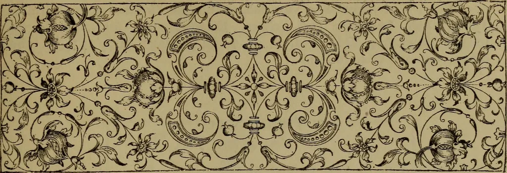 An illustration from Illustrirter Katalog der Ornamentstichsammlung des K. K. Österreich. Museums für Kunst und Industrie; Erwerbungen seit dem Jahre 1871, 1889, leaf 492