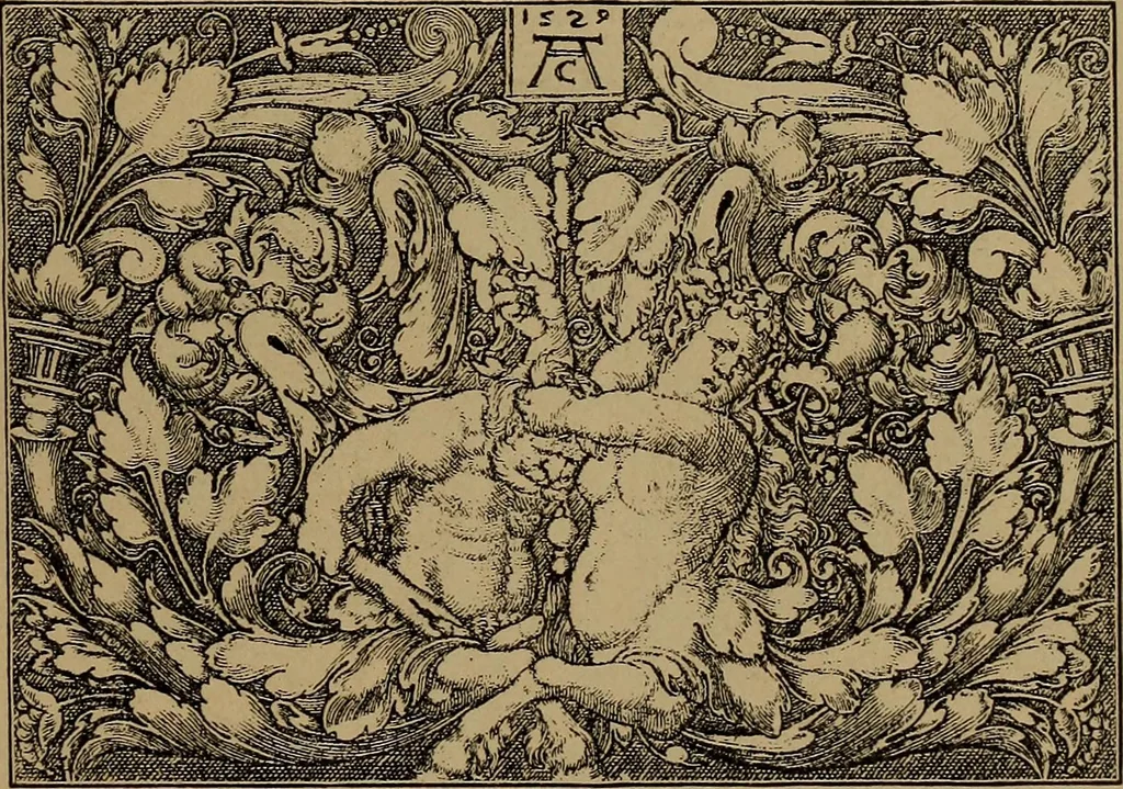 An illustration from Illustrirter Katalog der Ornamentstichsammlung des K. K. Österreich. Museums für Kunst und Industrie; Erwerbungen seit dem Jahre 1871, 1889, leaf 54