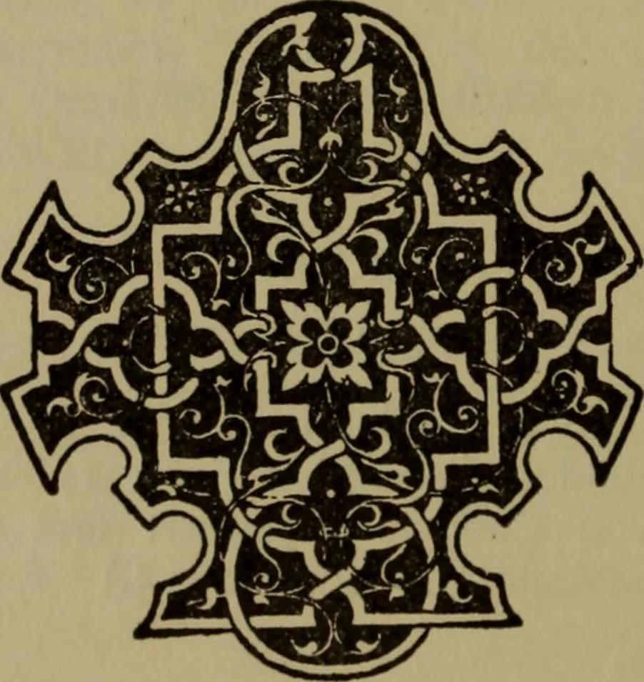 An illustration from Illustrirter Katalog der Ornamentstichsammlung des K. K. Österreich. Museums für Kunst und Industrie; Erwerbungen seit dem Jahre 1871, 1889, leaf 543