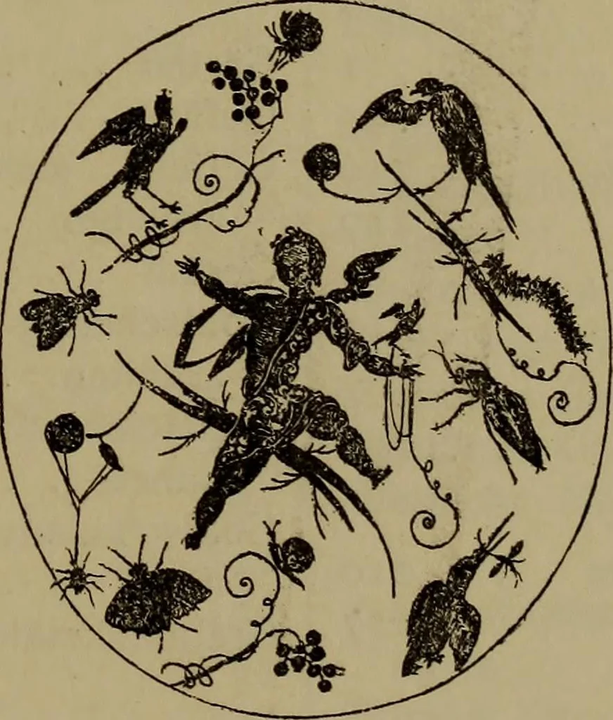 An illustration from Illustrirter Katalog der Ornamentstichsammlung des K. K. Österreich. Museums für Kunst und Industrie; Erwerbungen seit dem Jahre 1871, 1889, leaf 550