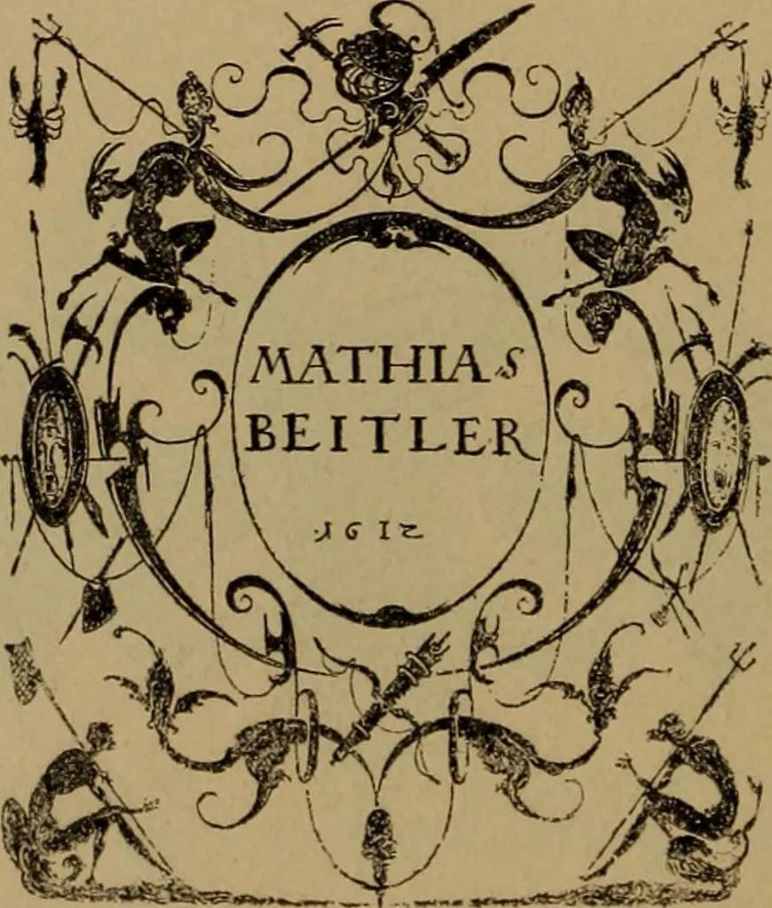 An illustration from Illustrirter Katalog der Ornamentstichsammlung des K. K. Österreich. Museums für Kunst und Industrie; Erwerbungen seit dem Jahre 1871, 1889, leaf 69