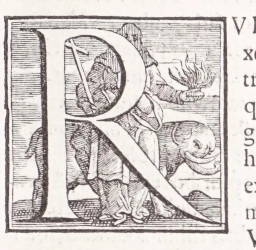 An illustration from Illustrium anachoretarum elogia, siue, Religiosi viri musaeum, 1625, leaf 81