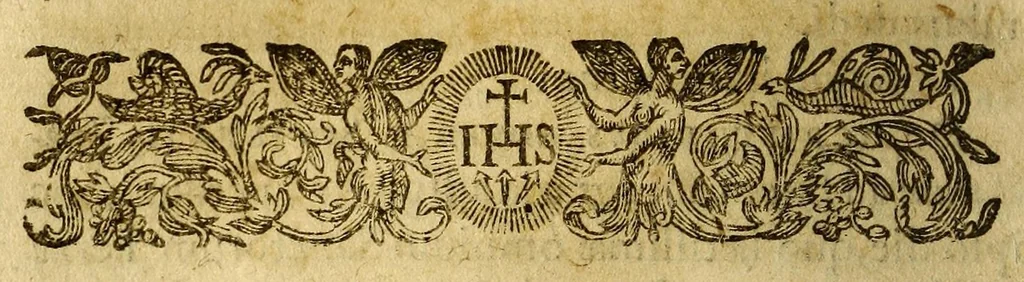 An illustration from Illustrium scriptorum religionis Societatis Iesu catalogus:, 1609, leaf 194