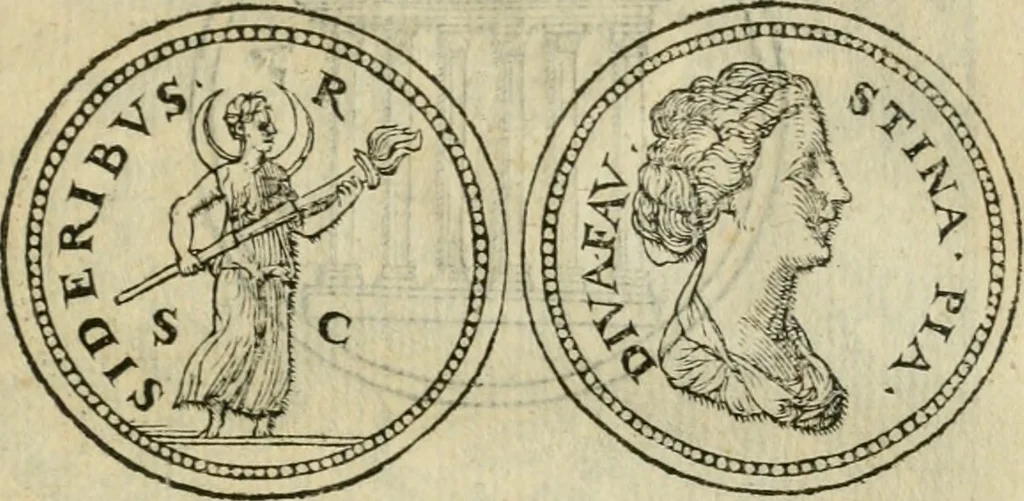 An illustration from Illvstratione de gli epitaffi et medaglie antiche, 1558, leaf 126