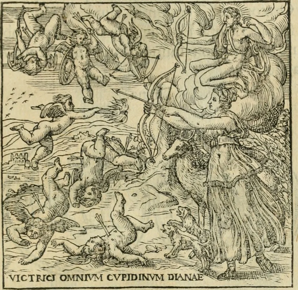 An illustration from Illvstratione de gli epitaffi et medaglie antiche, 1558, leaf 128