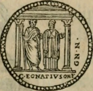 An illustration from Illvstratione de gli epitaffi et medaglie antiche, 1558, leaf 131