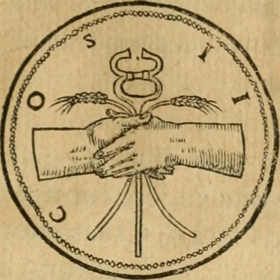 An illustration from Illvstratione de gli epitaffi et medaglie antiche, 1558, leaf 148