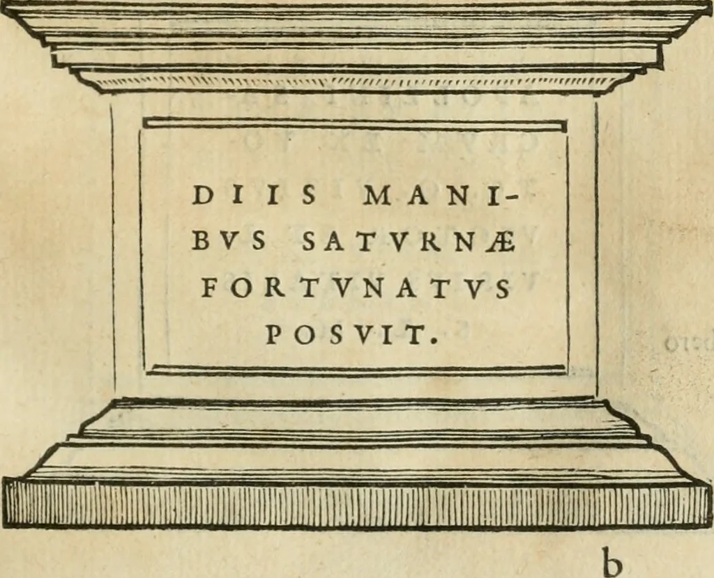 An illustration from Illvstratione de gli epitaffi et medaglie antiche, 1558, leaf 28