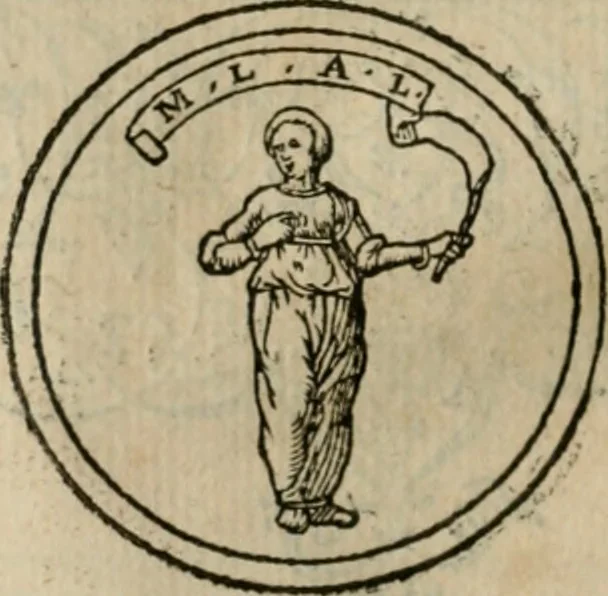 An illustration from Illvstratione de gli epitaffi et medaglie antiche, 1558, leaf 33