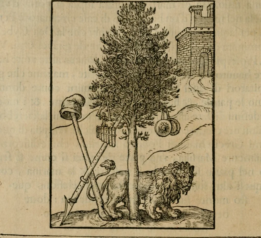 An illustration from Illvstratione de gli epitaffi et medaglie antiche, 1558, leaf 37