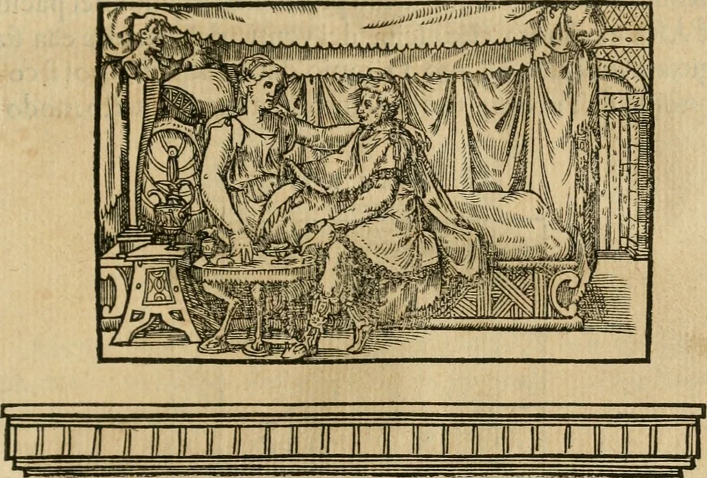 An illustration from Illvstratione de gli epitaffi et medaglie antiche, 1558, leaf 60