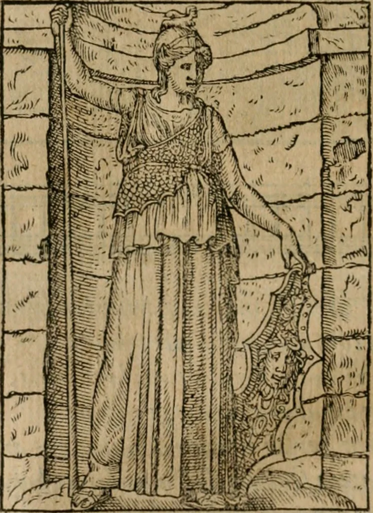 An illustration from Illvstratione de gli epitaffi et medaglie antiche, 1558, leaf 61