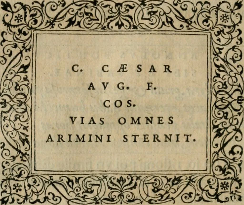An illustration from Illvstratione de gli epitaffi et medaglie antiche, 1558, leaf 91