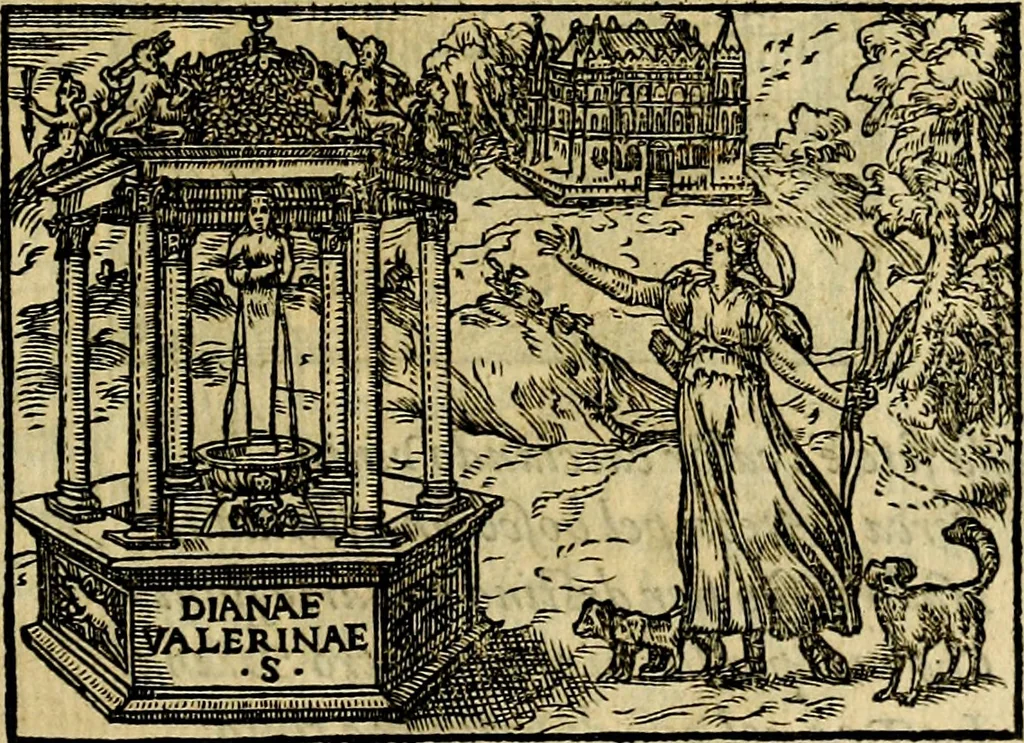 An illustration from Illvstratione de gli epitaffi et medaglie antiche, 1558, leaf 122