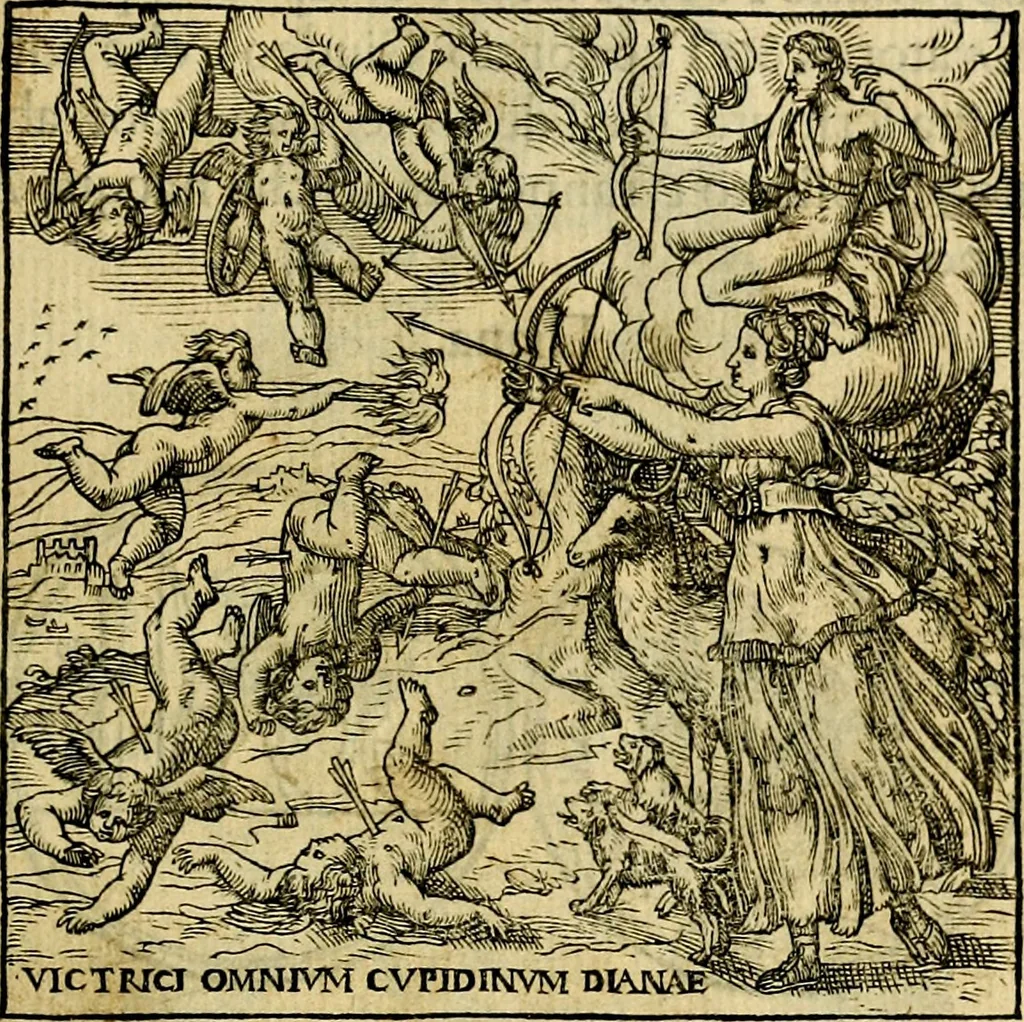 An illustration from Illvstratione de gli epitaffi et medaglie antiche, 1558, leaf 128