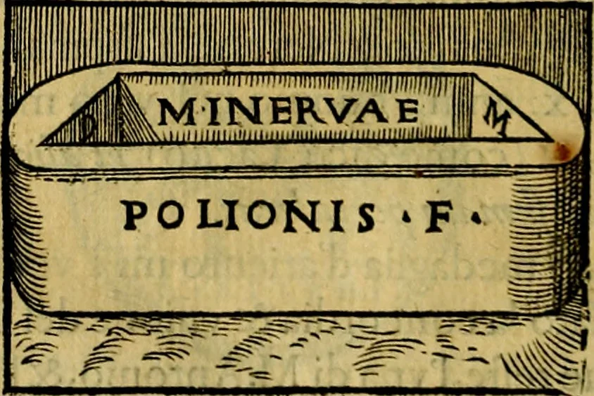 An illustration from Illvstratione de gli epitaffi et medaglie antiche, 1558, leaf 155