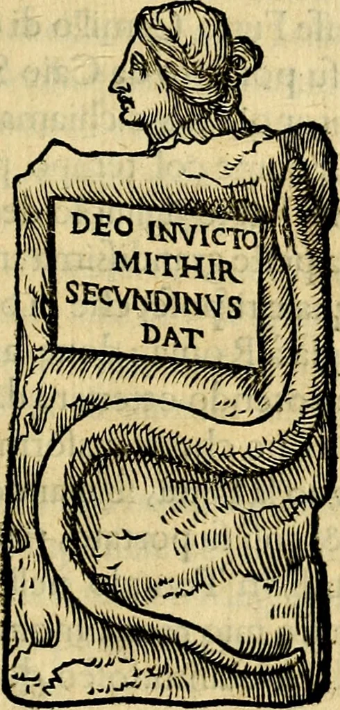 An illustration from Illvstratione de gli epitaffi et medaglie antiche, 1558, leaf 158